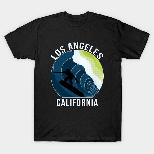 Los Angeles California T-Shirt by DiegoCarvalho